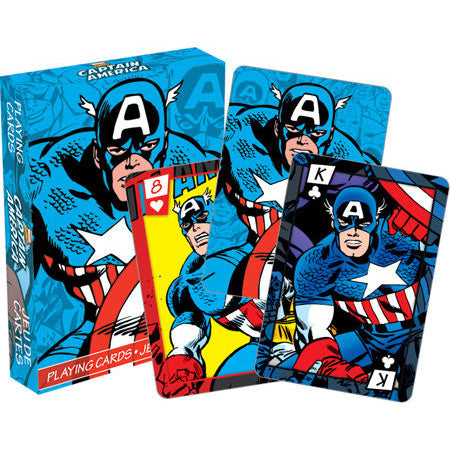 Playing Cards Marvel Captain America Comics