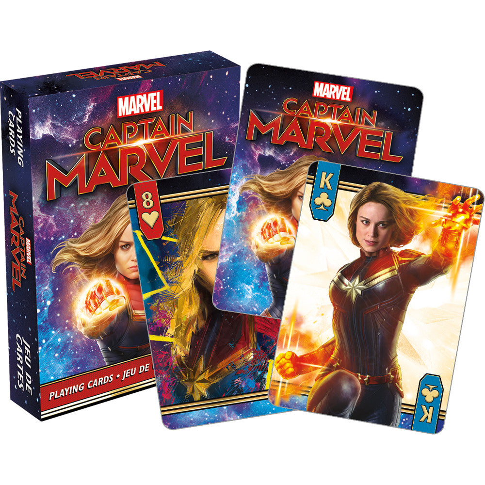 Playing Cards Marvel Captain Marvel Movie