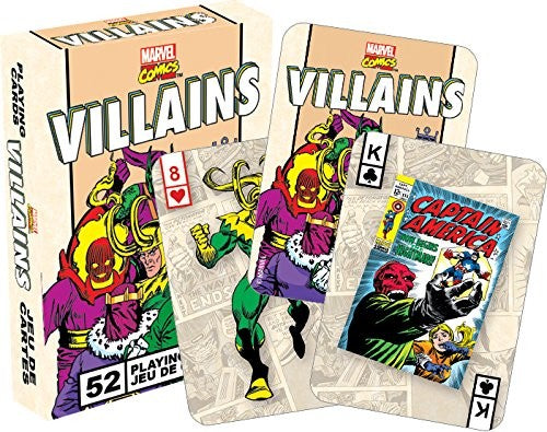 Playing Cards Marvel Villains Retro