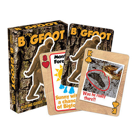 Aquarius Playing Cards - Bigfoot