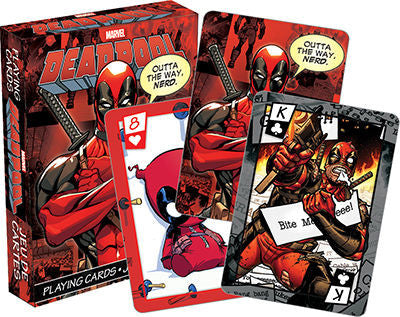 Aquarius Playing Cards - Deadpool Comics