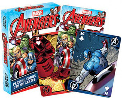 Playing Cards Marvel Avengers Comics