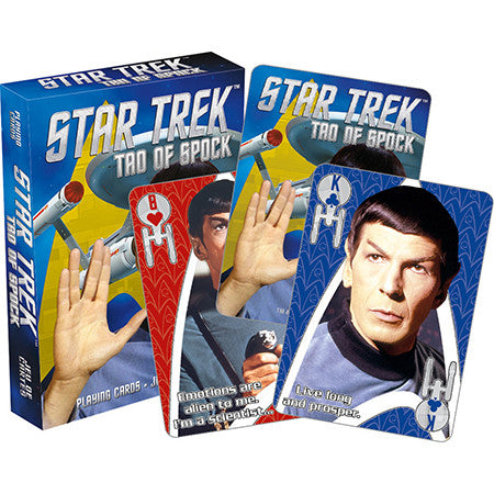 Playing Cards Star Trek Tao of Spock