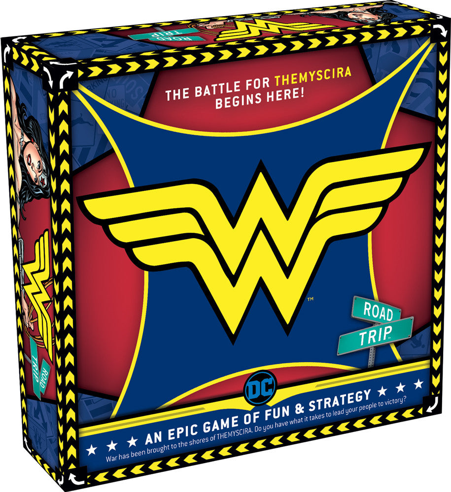 Road Trip Wonder Woman Board Game