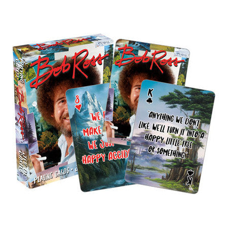 Aquarius Playing Cards - Bob Ross Quotes