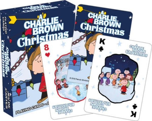 Aquarius Playing Cards - Charlie Brown Christmas