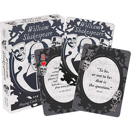 Playing Cards William Shakespeare Quotes