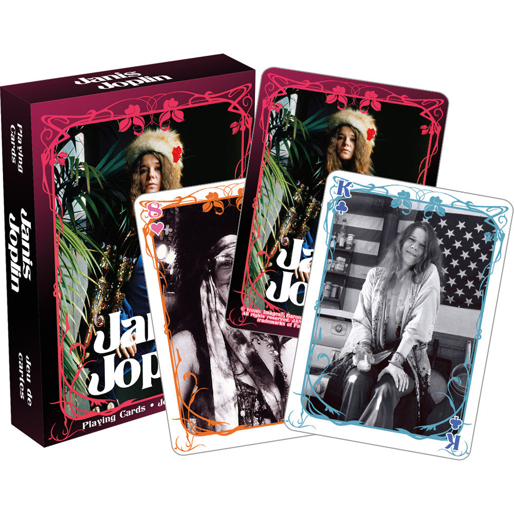 Playing Cards Janis Joplin