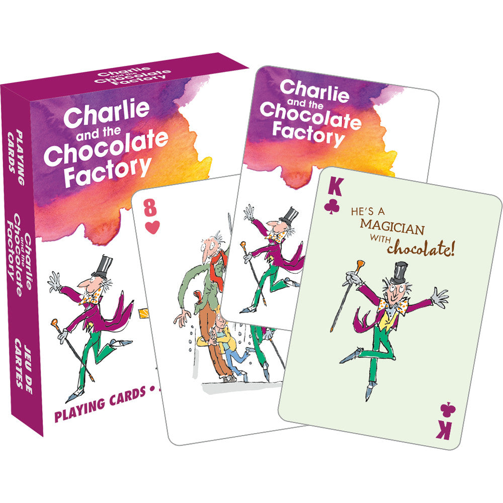 Playing Cards Roald Dahl Charlie and the Chocolate Factory