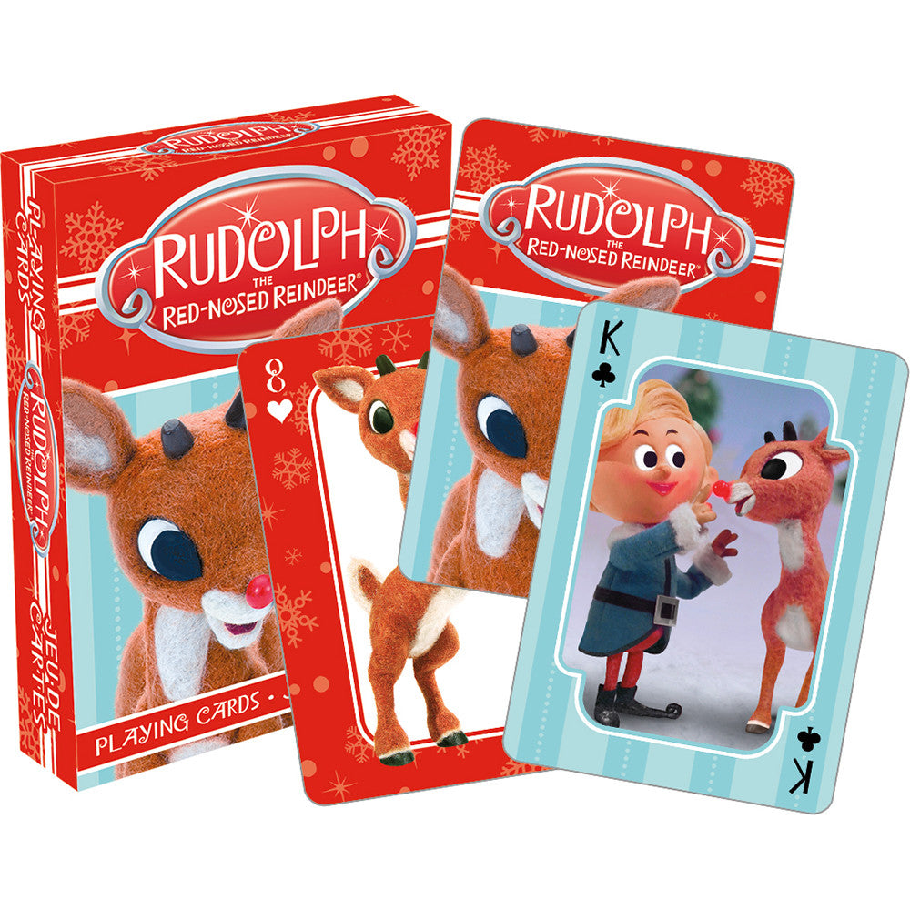 Playing Cards Rudolph the Red Nose Reindeer