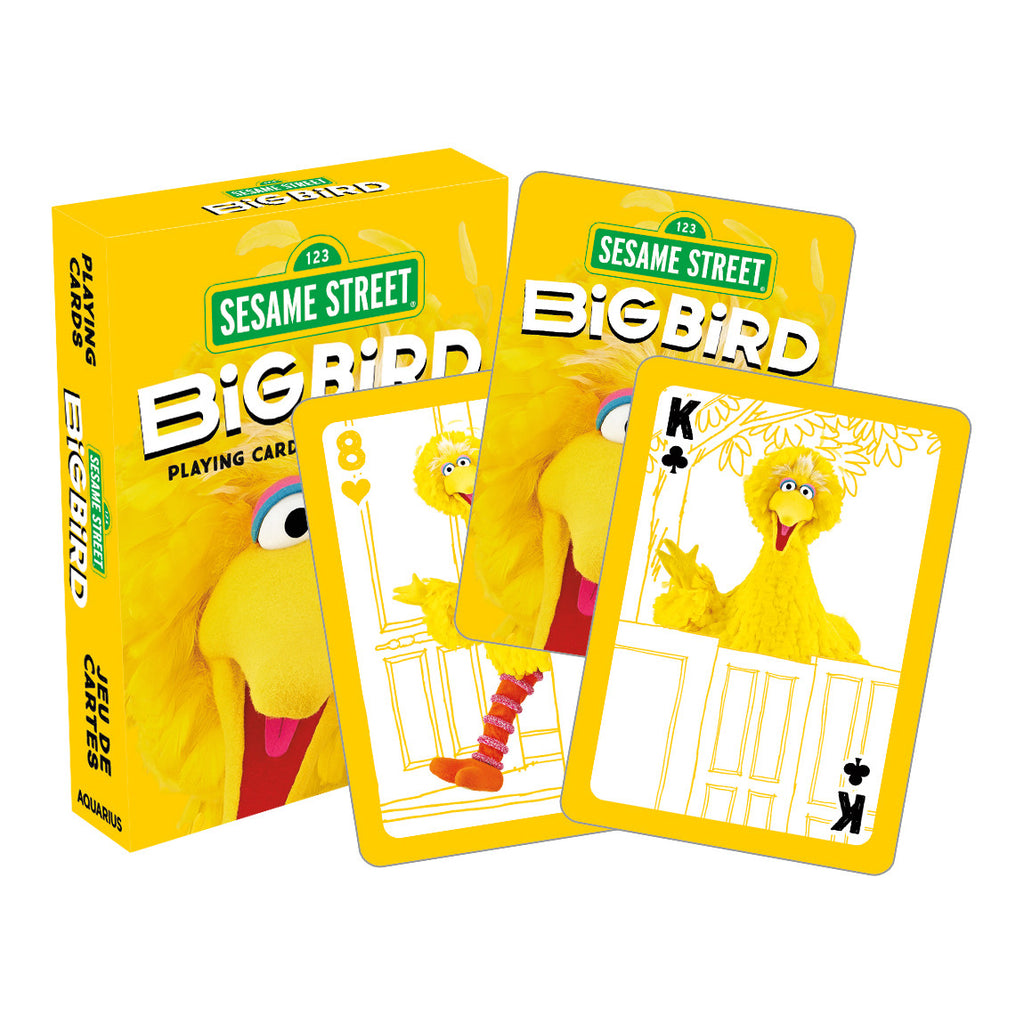 Playing Cards Sesame Street Big Bird