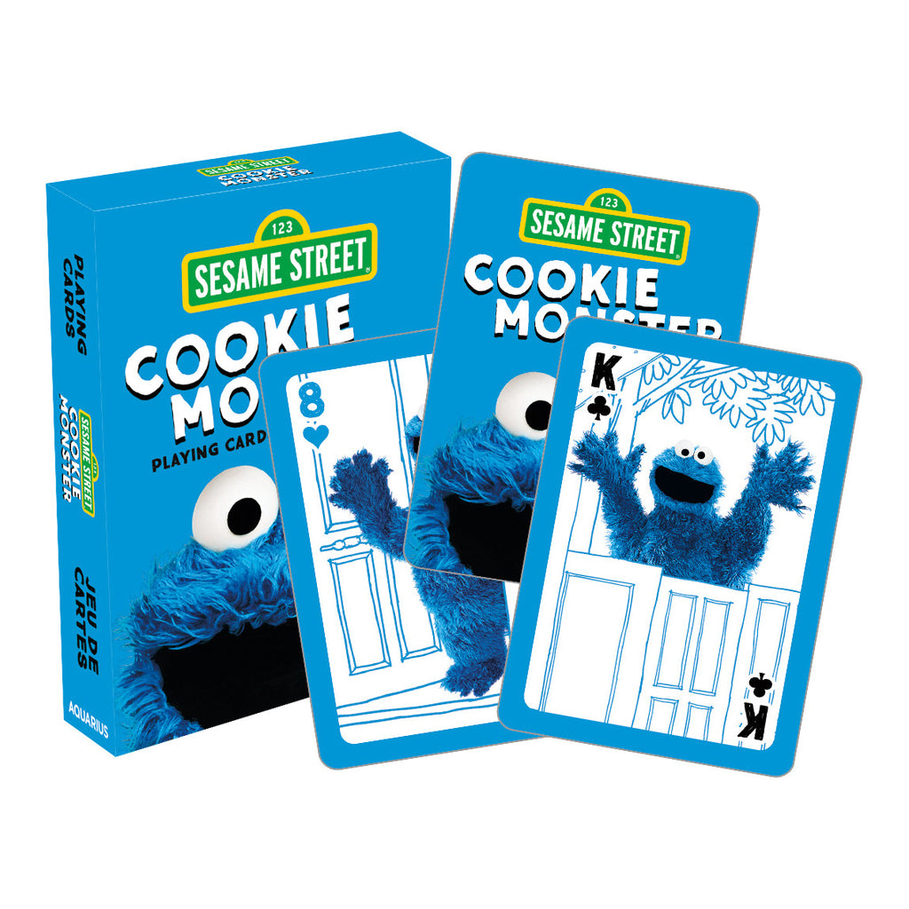 Playing Cards Sesame Street Cookie Monster