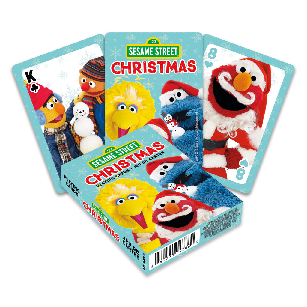 Playing Cards Sesame Street Christmas