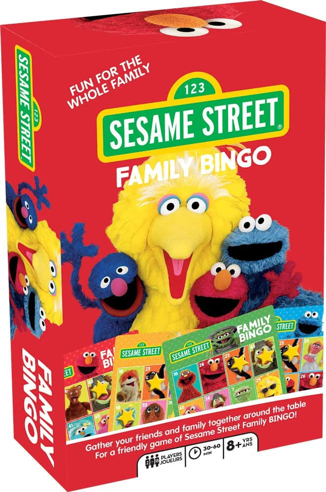 Family Bingo Sesame Street