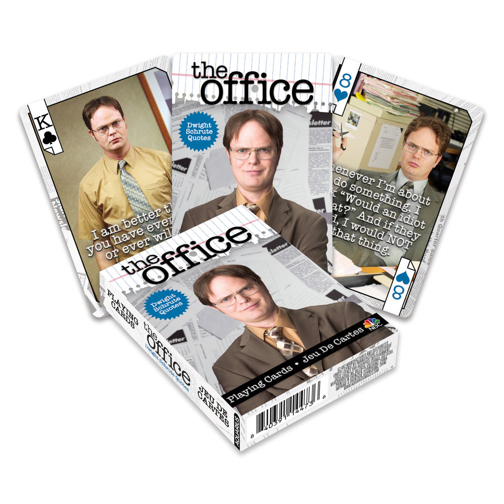 Playing Cards The Office Dwight Quotes