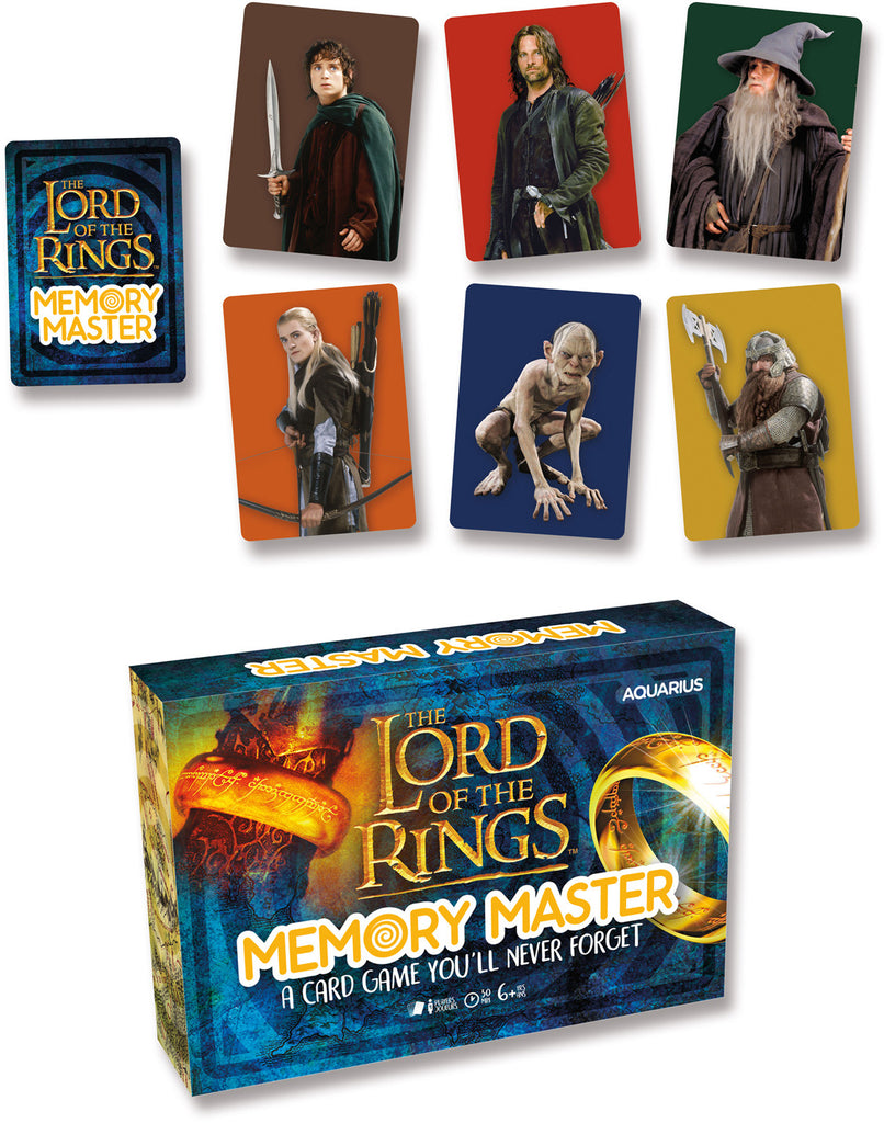 Memory Master Card Game The Lord of the Rings