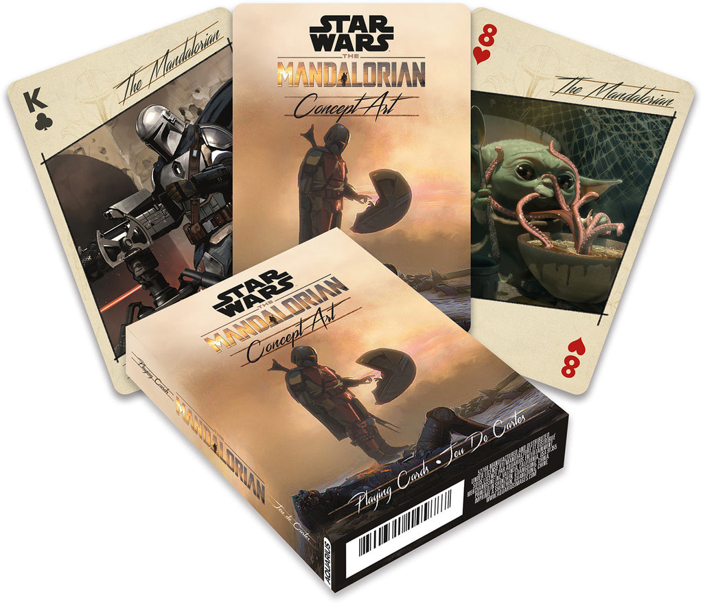 Playing Cards Star Wars the Mandalorian Concept Art