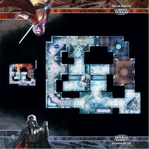 Star Wars Imperial Assault Skirmish Mat - Nelvaanian Warzone