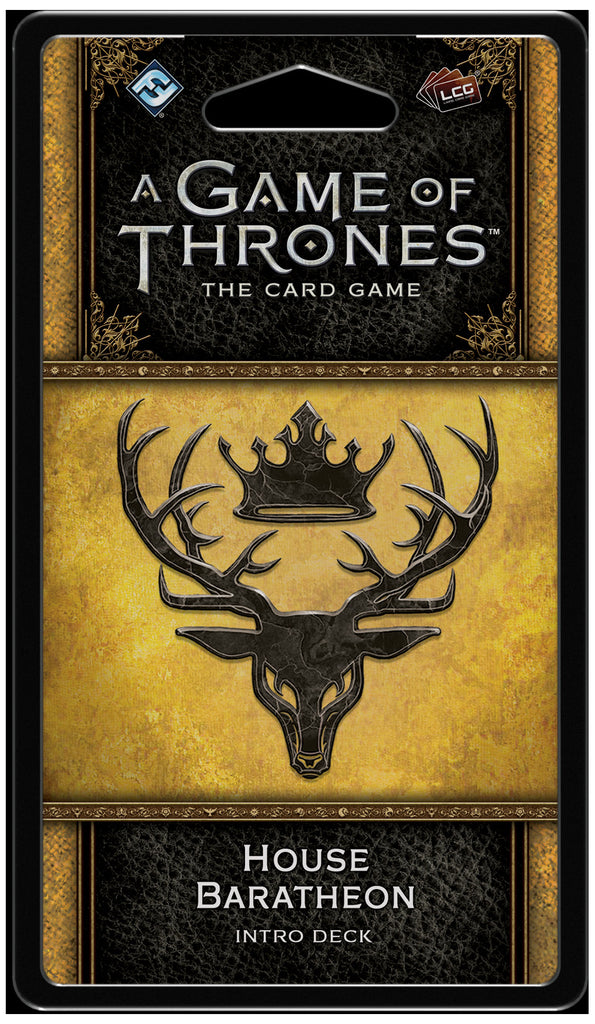 A Game of Thrones LCG House Baratheon Intro Deck