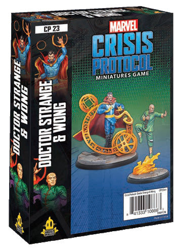 Marvel Crisis Protocol Miniatures Game Doctor Strange and Wong