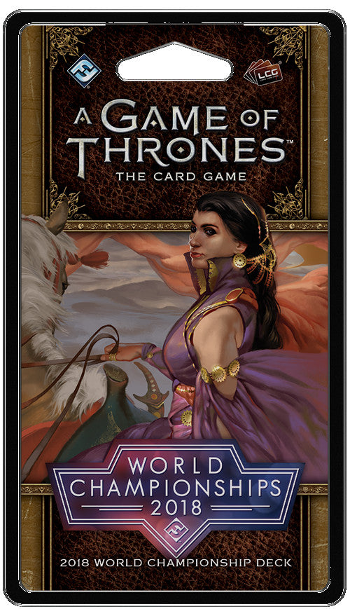 A Game of Thrones LCG - 2018 World Championship Deck