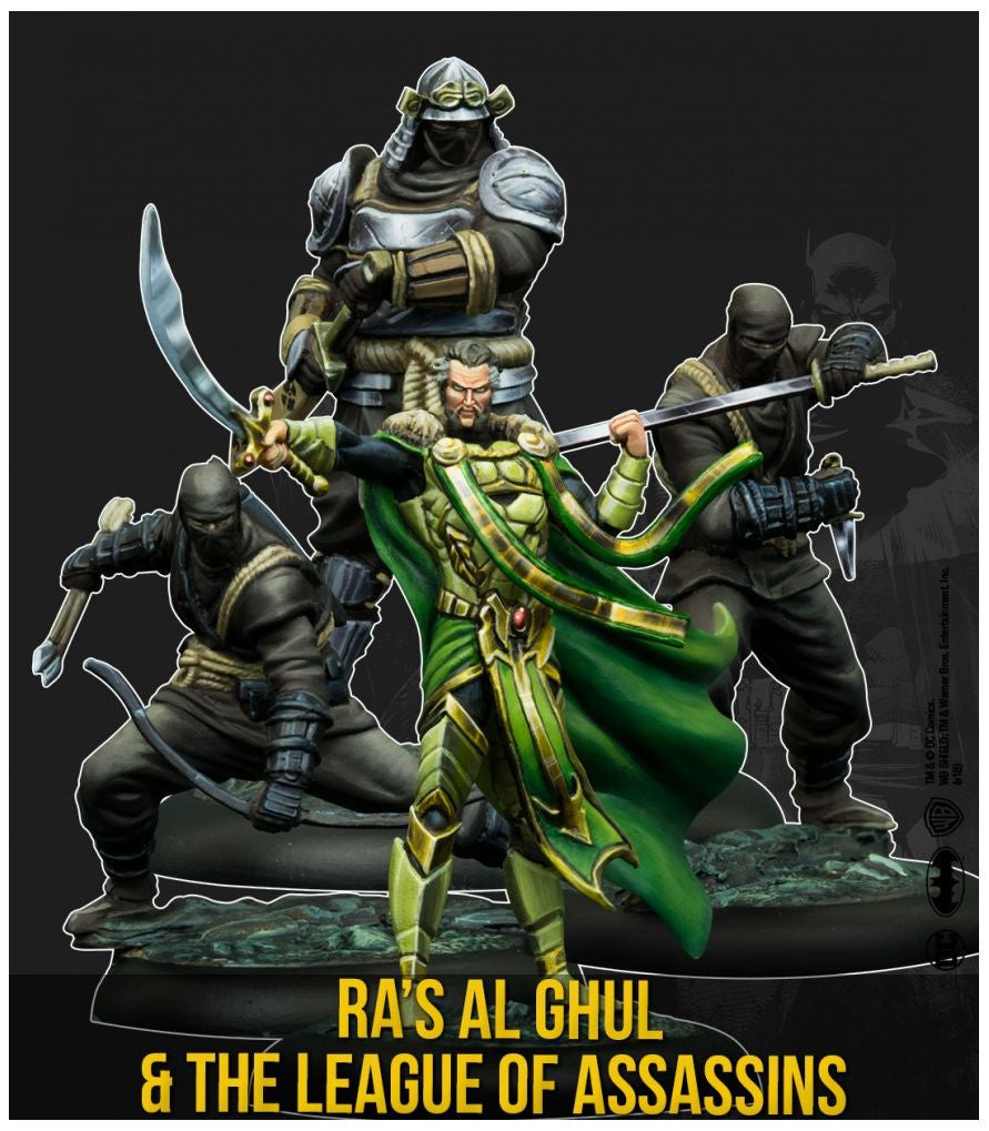 Batman Miniature Game - Ras Al Ghul & The League Of Assassins