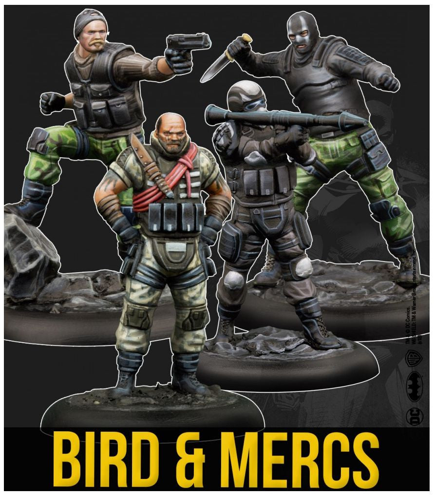 Batman Miniature Game - Bird & Mercs