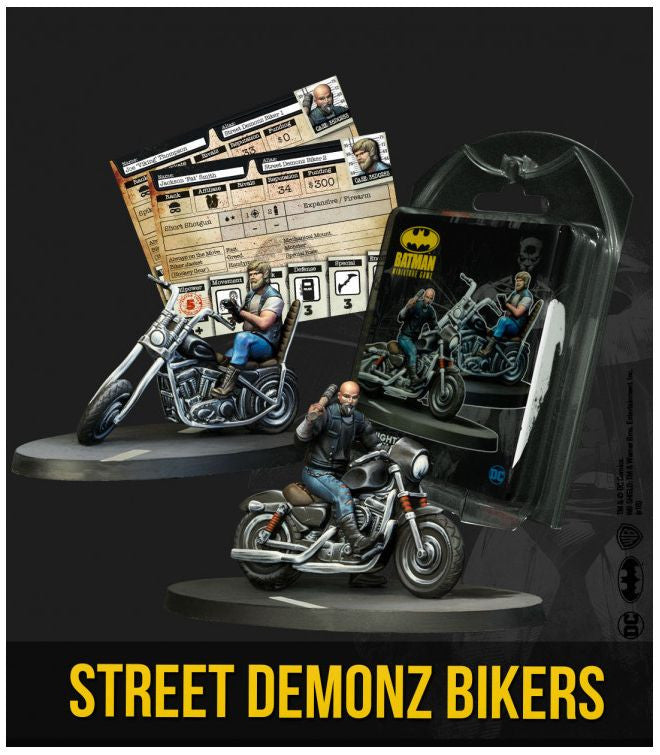 Batman Miniature Game - Street Demonz Bikers