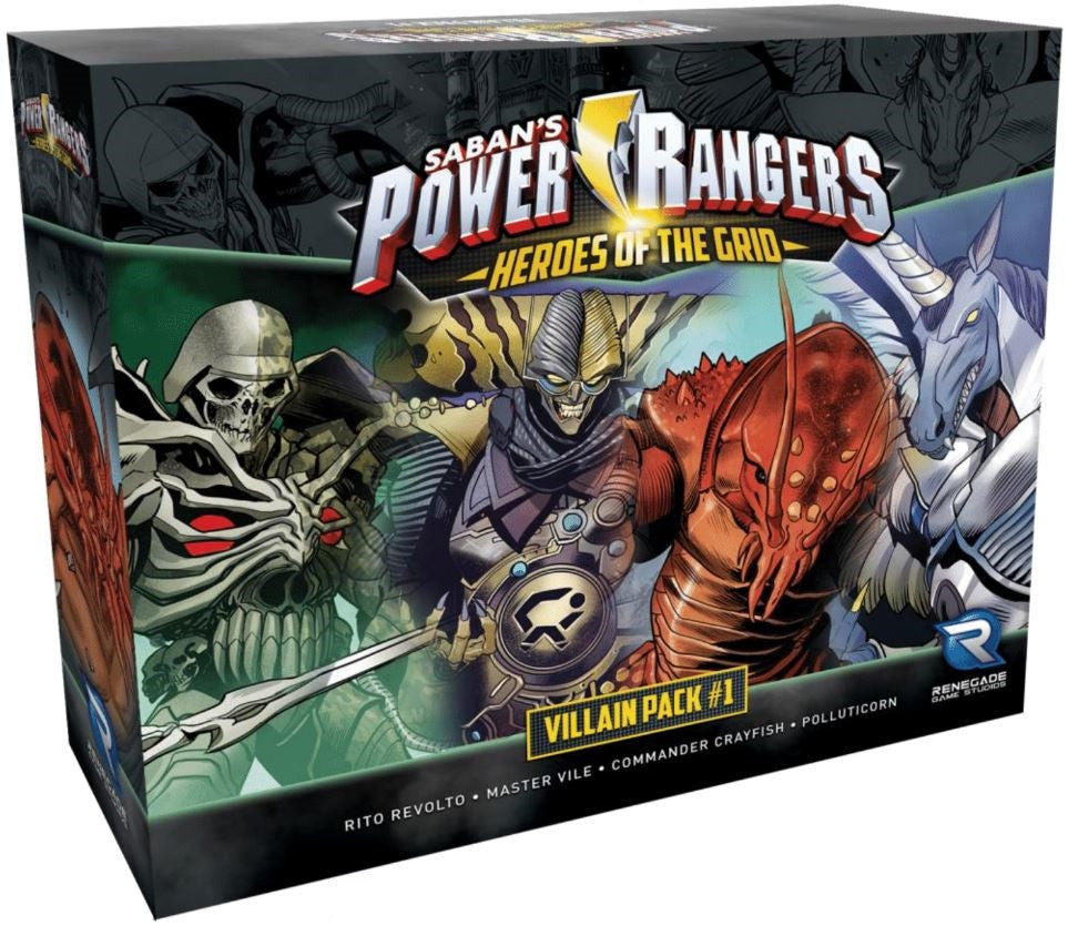 Power Rangers Heroes of the Grid - Villain Pack 1