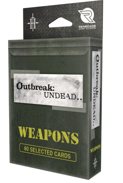Outbreak Undead 2nd Edition RPG Weapons Deck