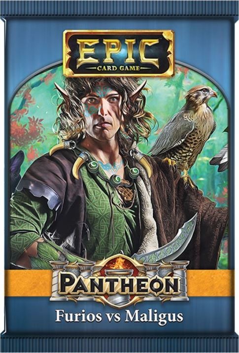 EPIC Card Game Pantheon Furious vs Maligus (single pack)