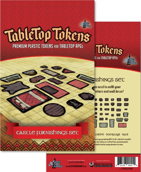 Tabletop Tokens - Castle Furniture Set