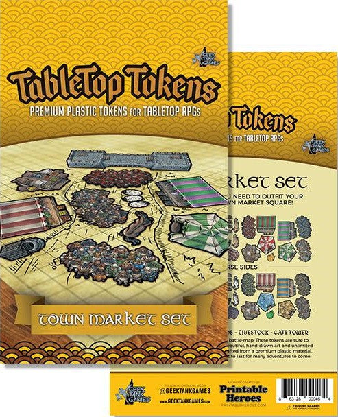 Tabletop Tokens - Town Market Set