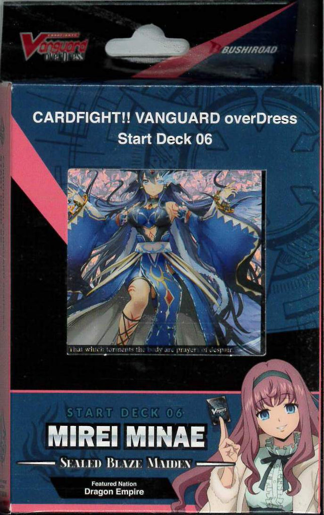 CARDFIGHT!! VANGUARD overDress Start Deck 06: Mirei Minae -Sealed Blaze Maiden