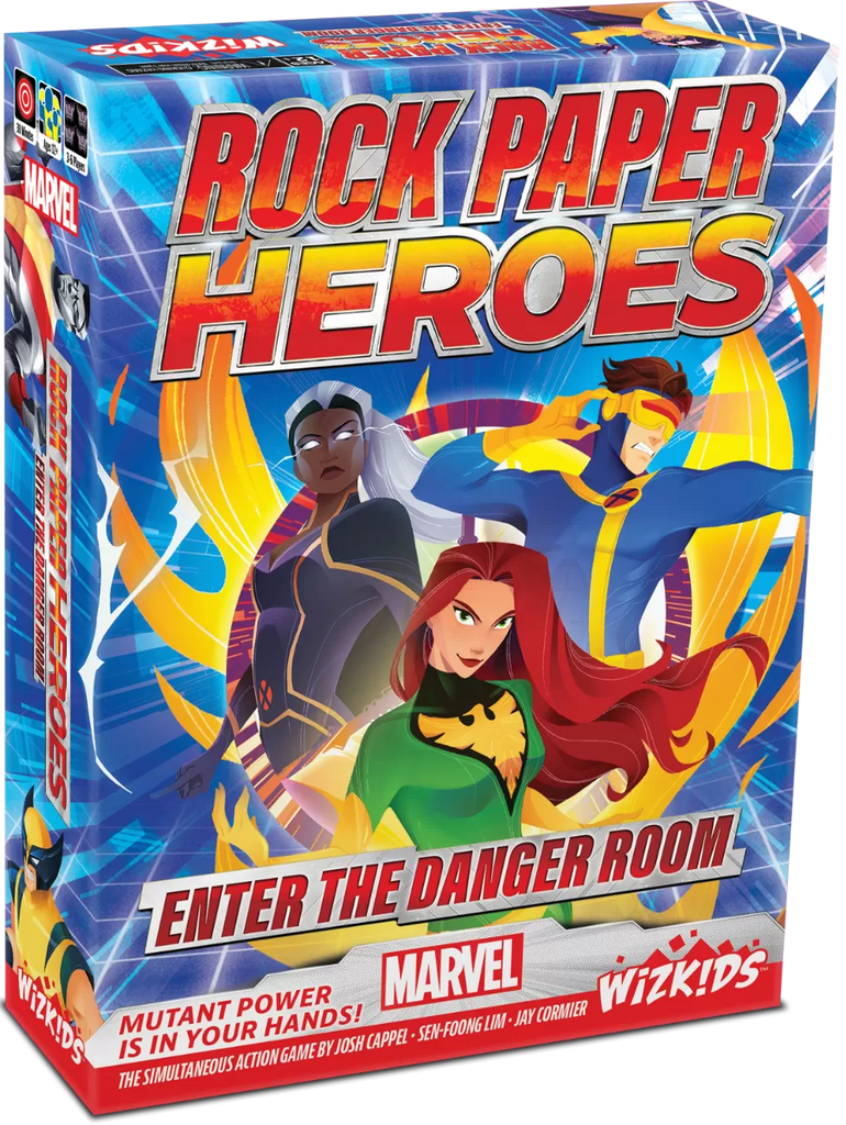 Marvel Rock Paper Heroes Enter the Danger Room