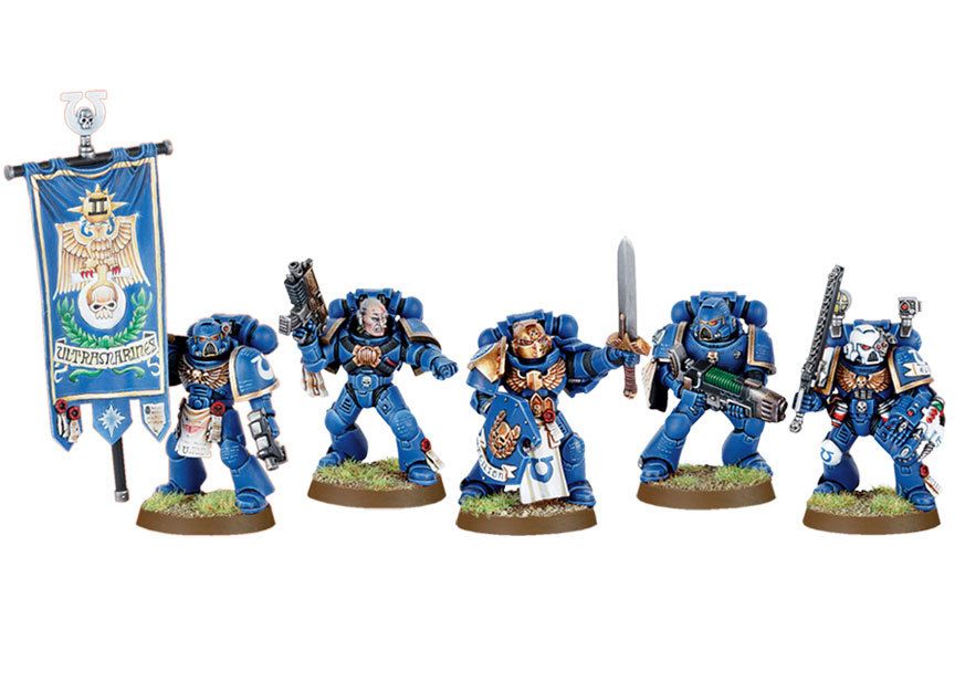 Space Marines: Marine Command Squad