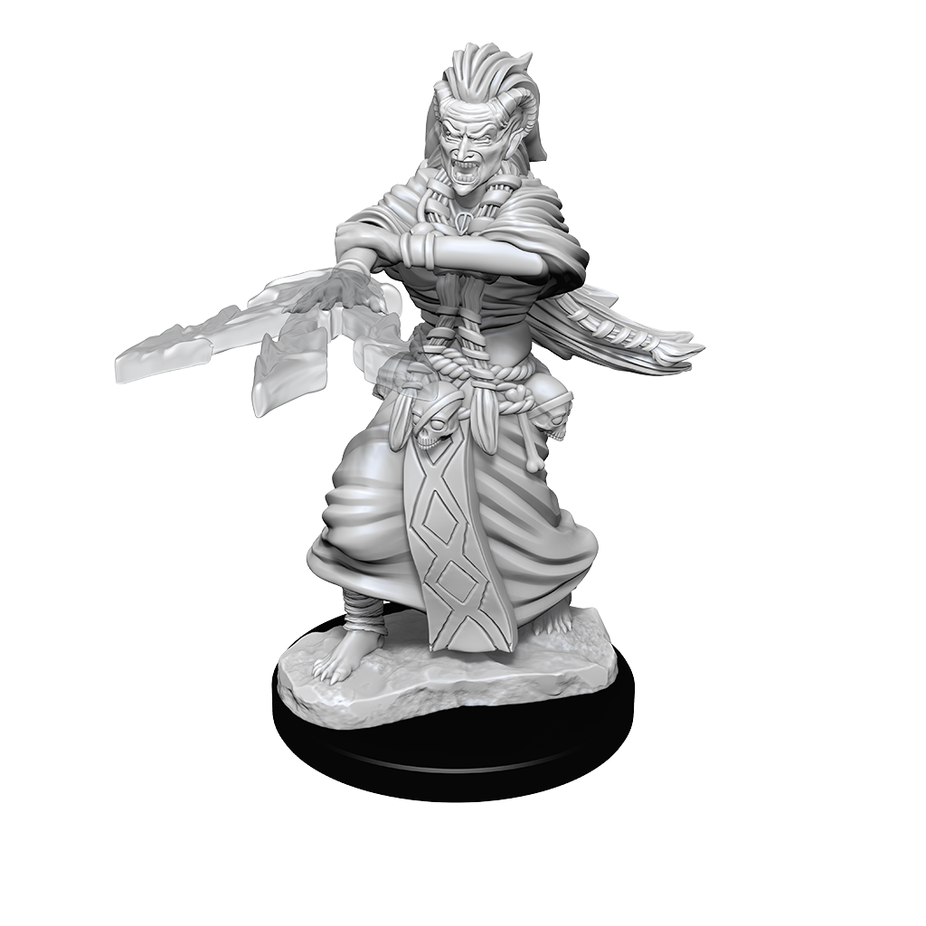 D&D Nolzurs Marvelous Unpainted Miniatures Night Hag & Dusk Hag