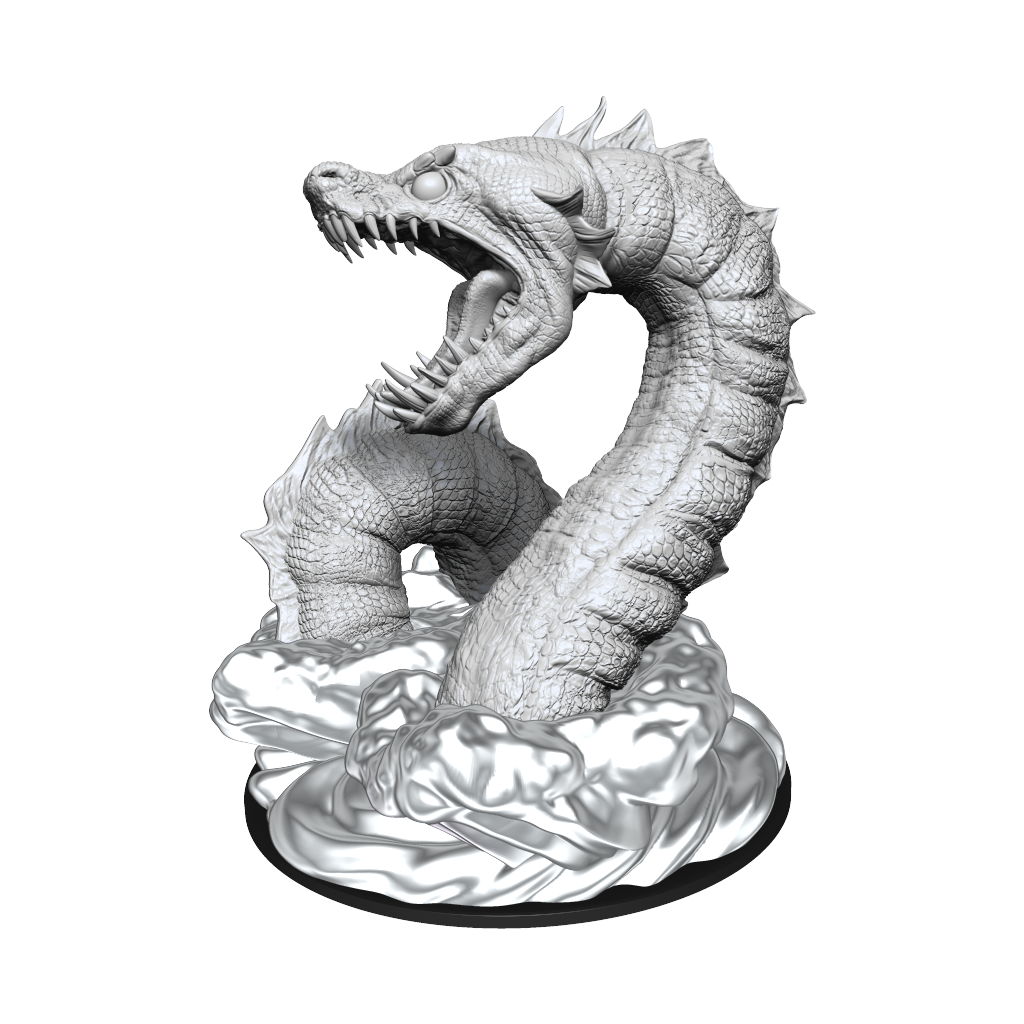 Critical Role Unpainted Miniatures Swavain Basilisk