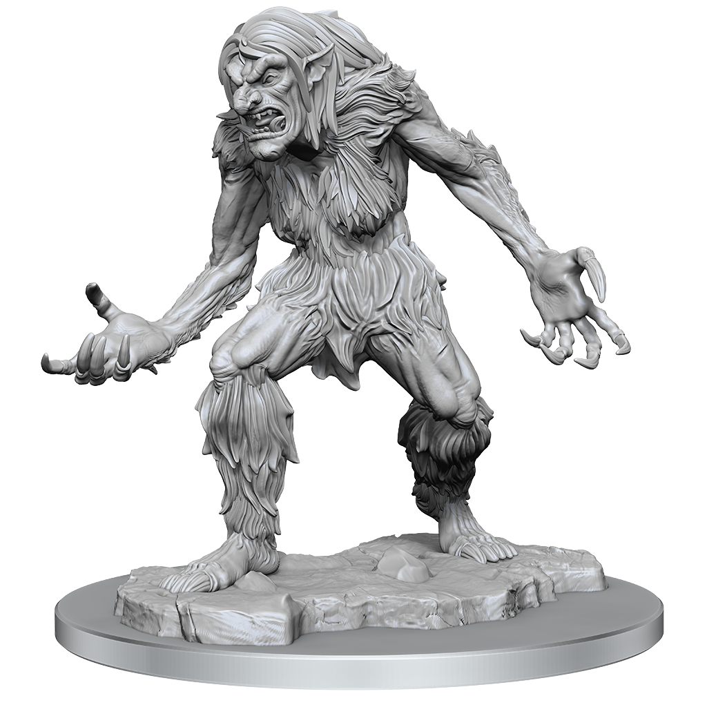 D&D Nolzurs Marvelous Unpainted Miniatures Ice Troll Female - 90425