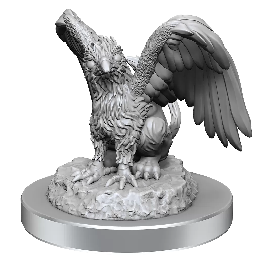 D&D Nolzurs Marvelous Unpainted Miniatures Griffon Hatchlings