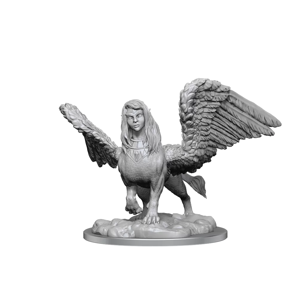 Critical Role Unpainted Miniatures Sphinx Female