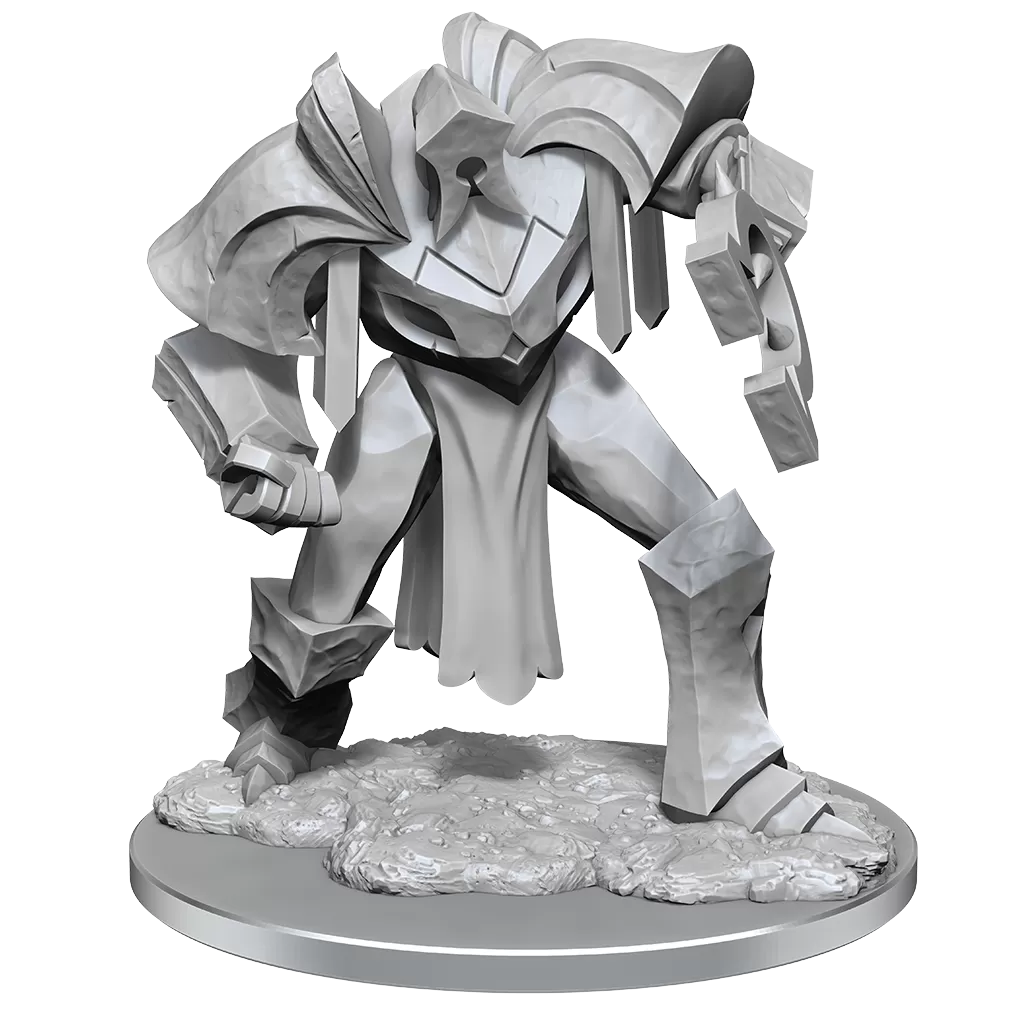 Critical Role Unpainted Miniatures Mage Hunter Golem