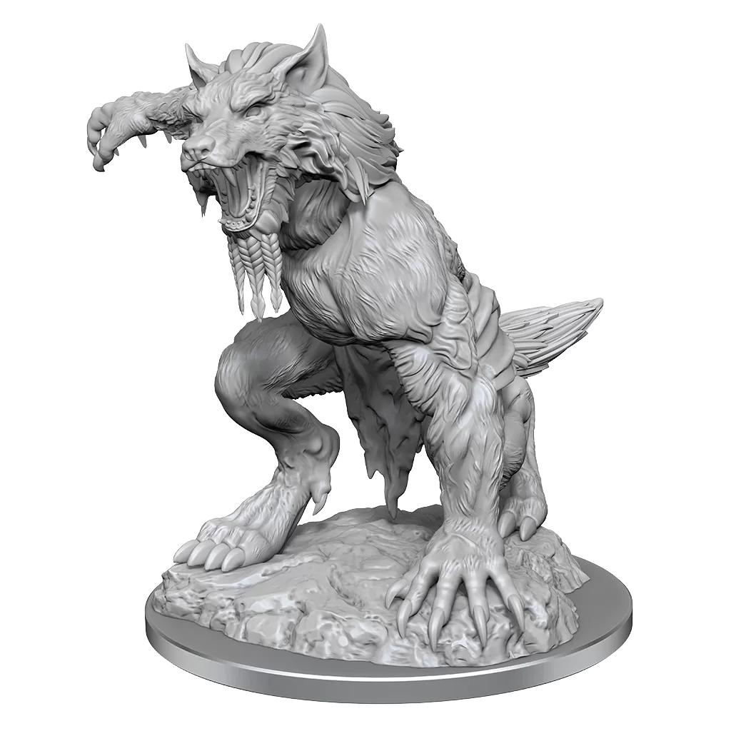 Critical Role Unpainted Miniatures Fey Werewolves