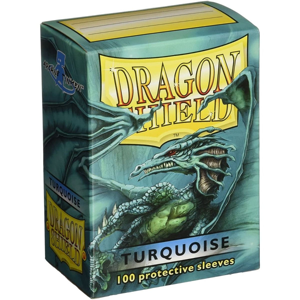 Dragon Shield - Sleeves - Box 100 - Turquoise