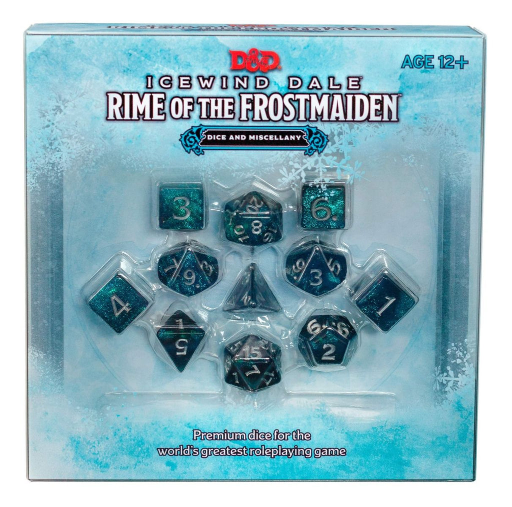 D&D Icewind Dale: Rime of the Frostmaiden Dice & Miscellany