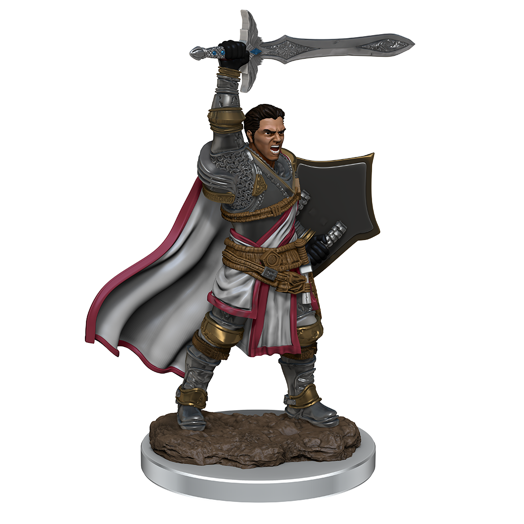 D&D Premium Painted Figures Human Paladin Male