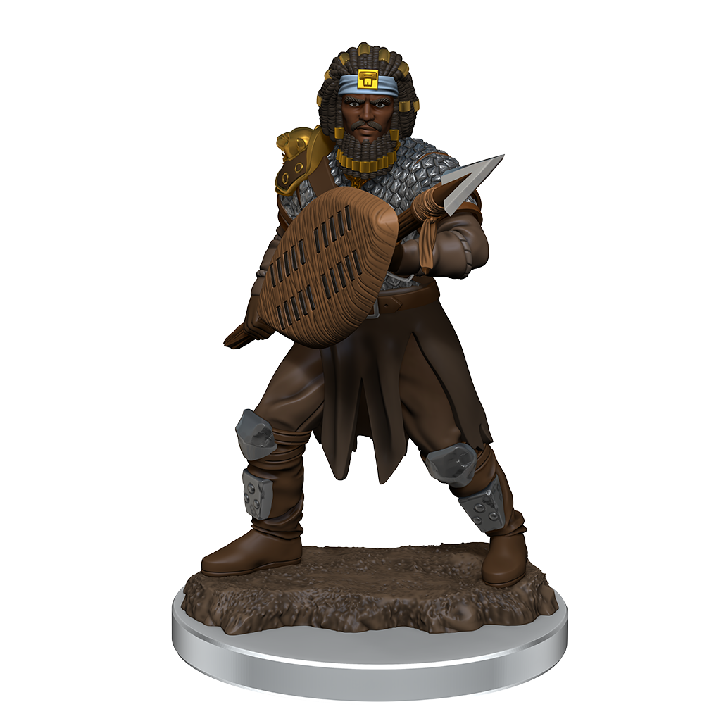 D&D Premium Painted Figures Human Fighter Male