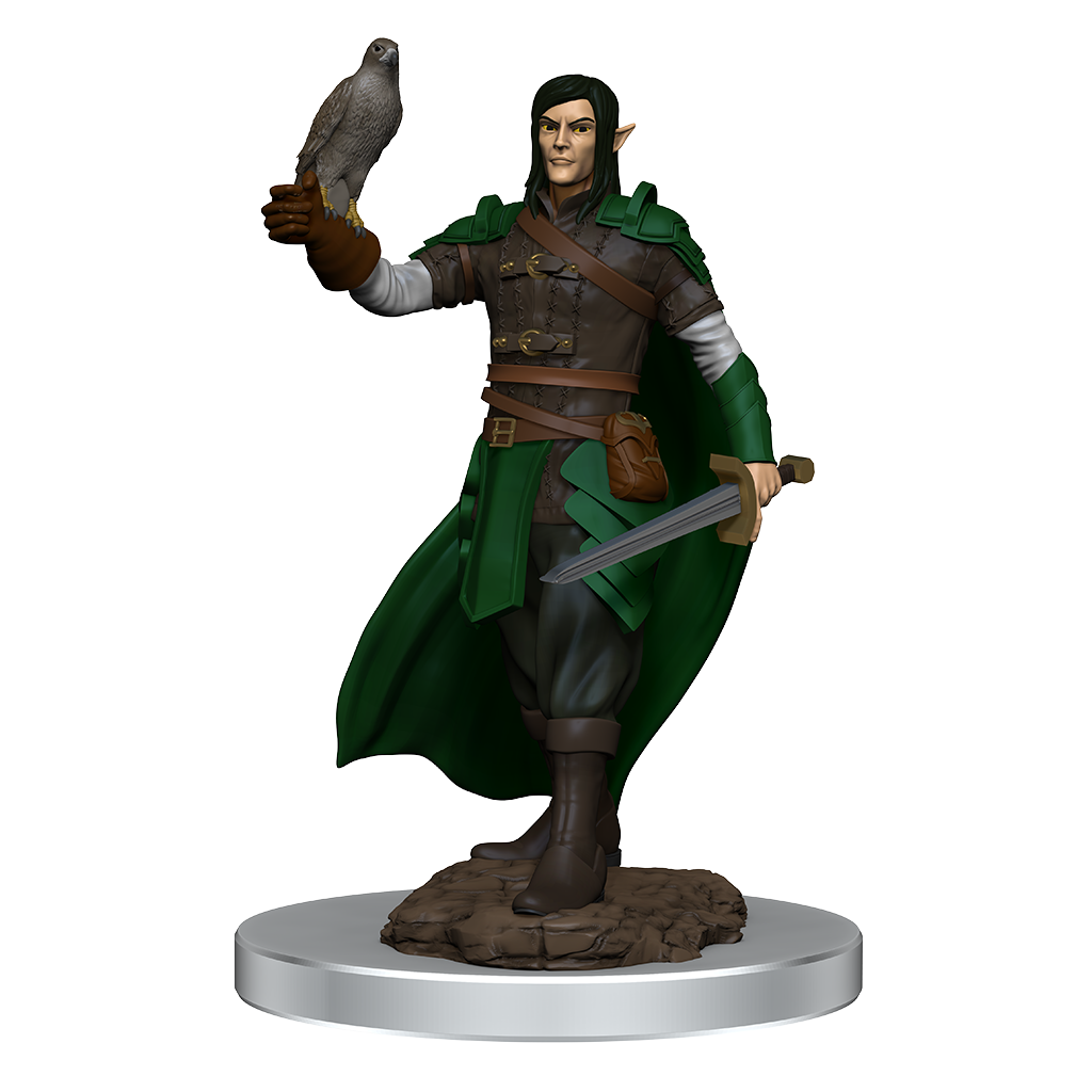 D&D Premium Painted Figures Elf Ranger Male