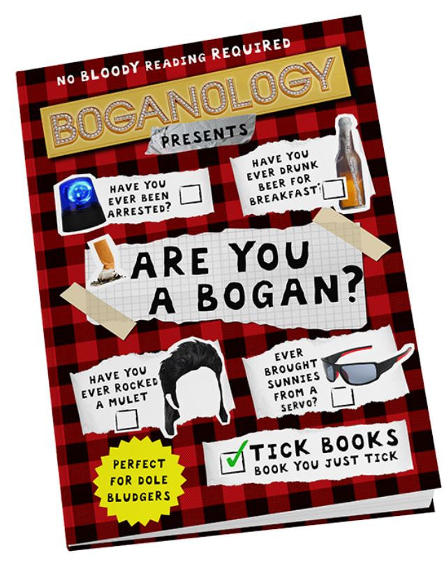 Boganology Book - Are You A Bogan?