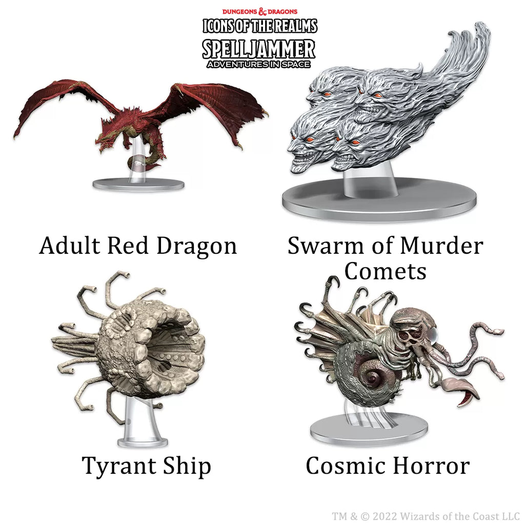 D&D Icons of the Realms Spelljammer Threats from the Cosmos